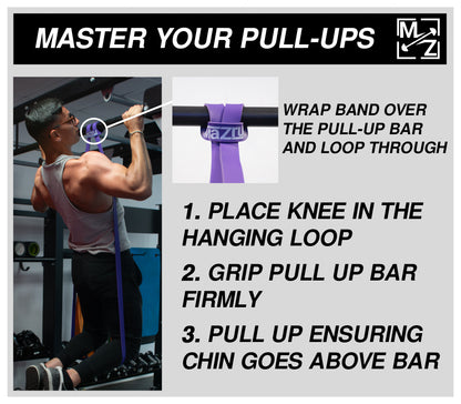 Mazru Resistance Pull Up Bands